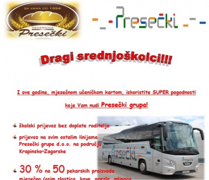 Super pogodnosti za učenike srednjih škola