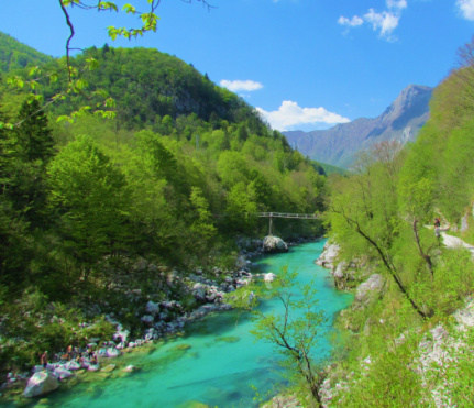 DOLINA SOČE, TOLMIN - KOBARID
